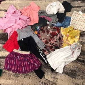 Girl’s size 5 lot of clothes